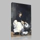 Victor Gabriel Gilbert-La Cuisinière ou la Laveuse de vaisselle Stampa su Tela