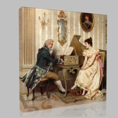 Adriano Cecchi-The serenade Canvas