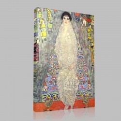 Gustav Klimt-Portrait baroness Elisabeth Bachofen Echt Stampa su Tela