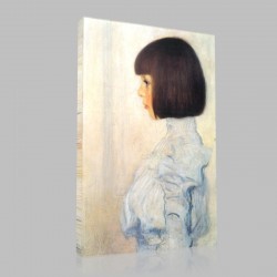 Gustav Klimt-Portrait of Helene Klimt Stampa su Tela