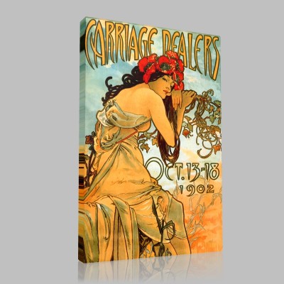Mucha-Carriage Dealers Canvas