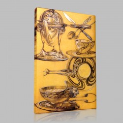 Mucha-Decorative Stampa su Tela