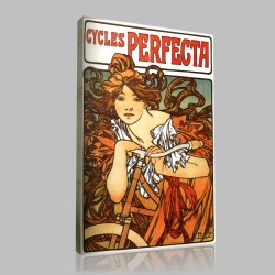 Mucha-Perfecta Stampa su Tela