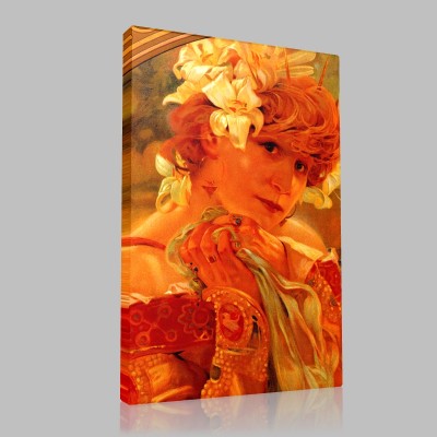 Mucha-Sarah Bernhardt (2) Canvas