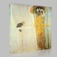 Gustav Klimt-Beethoven frieze,The desire for the luck Canvas