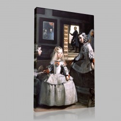 Diego Velázquez-Les Ménines Stampa su Tela