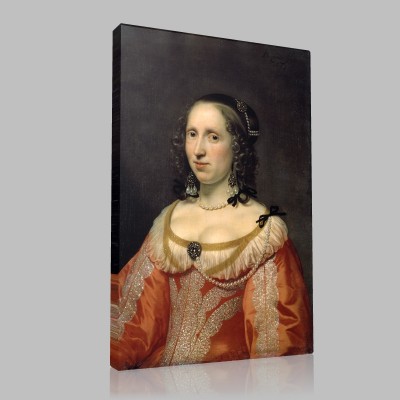 Helst-Potrait of a Noble Woman Canvas
