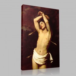 Renieri-St.Sebastian Stampa su Tela