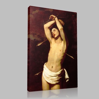 Renieri-St.Sebastian Stampa su Tela