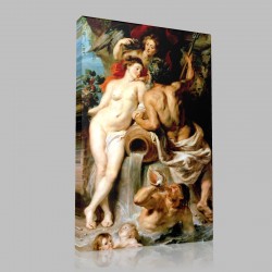 Rubens-The Union of Earth and Water Stampa su Tela