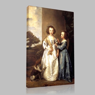 Antoine van Dyck-Phladelphia et Elisabeth Wharton Canvas
