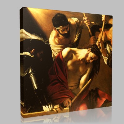 Caravaggio-Couronnement d'épines Canvas