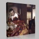 Johannes Vermeer-Maid Asleep Canvas