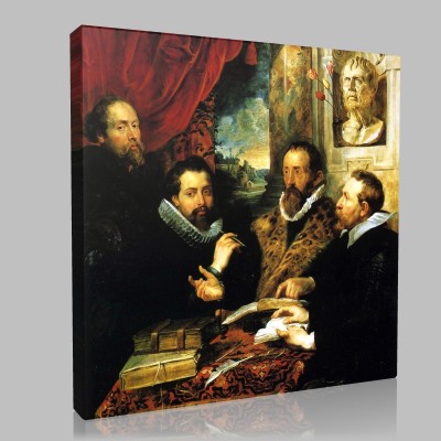 Rubens-Justus Lipsus and his Raised Four Philosophers Canvas