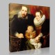 Antoine van Dyck-Portrait de Famille Canvas
