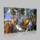 Poussin-Apollon et les Muses Canvas