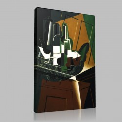 Juan Gris-The Sideboard Stampa su Tela