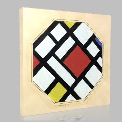 Theo van Doesburg-Study for a Composition Stampa su Tela