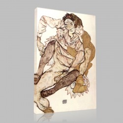 Egon Schiele-Egon Schiele (20) Stampa su Tela
