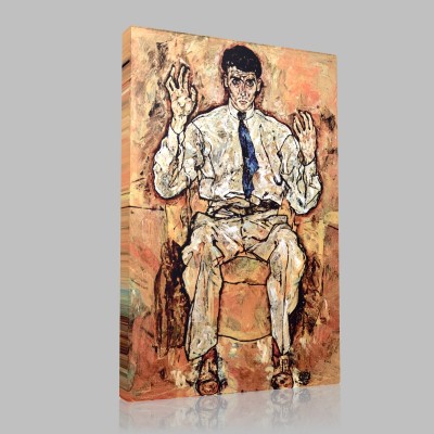 Egon Schiele-Egon Schiele (7) Canvas