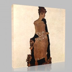 Egon Schiele-Egon Schiele (8) Stampa su Tela