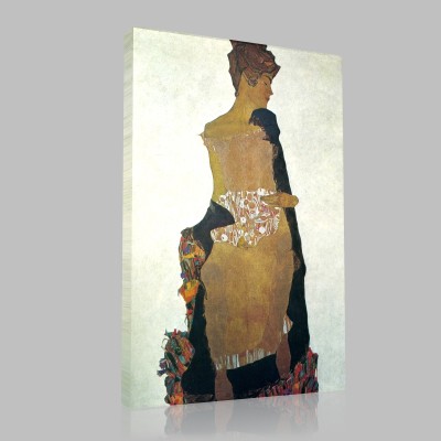 Egon Schiele-Gerti Canvas