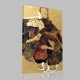 Egon Schiele-Group of three girls Canvas