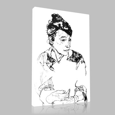 Egon Schiele-Marie Schiele Canvas