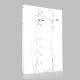 Egon Schiele-Portrait de Gerta Schiele Canvas