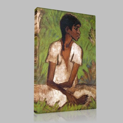 Otto Mueller-Tzigane Woman Canvas
