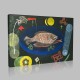 Paul Klee-Around the Fish Stampa su Tela