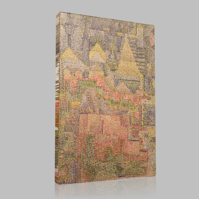 Paul Klee-Castle Garden Canvas