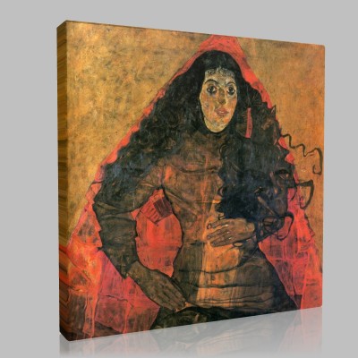 Egon Schiele-Trude Engel Canvas Egon Schiele-Trude Engel Canvas