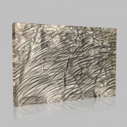 Umberto Boccioni-States of Mind Those Who Go Stampa su Tela