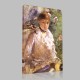 Berthe Morisot-Jeune Fille près d'une Fenêtre Canvas