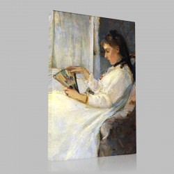 Berthe Morisot-La Lecture Stampa su Tela
