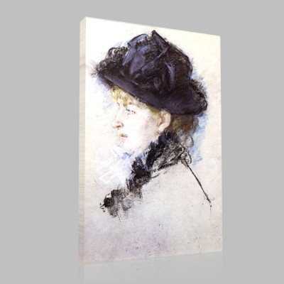 Berthe Morisot-Miss Louise Riesener Canvas