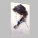Berthe Morisot-Miss Louise Riesener Canvas Berthe Morisot-Miss Louise Riesener Canvas