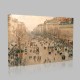 Camille Pissarro-Boulevard Montmarte Canvas