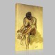 Camille Pissarro-Femme se séchant le pied gauche Canvas