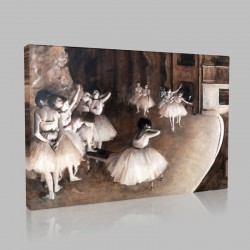 Edgar Degas-Ballet Dancers (4) Stampa su Tela