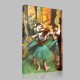 Edgar Degas-Danseuses roses et vertes Canvas