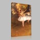 Edgar Degas-Deux danseuses en scène Canvas