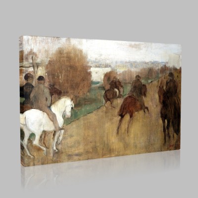 Edgar Degas-Riverbank Canvas