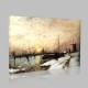 Johan Barthold Jongkind-Port Canvas