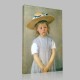 Mary Cassatt-Child in a Straw Hat Canvas