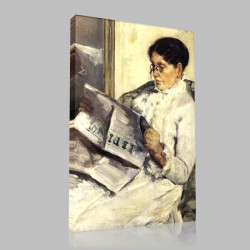 Mary Cassatt-Le Figaro Stampa su Tela