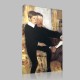 Mary Cassatt-Mary Cassat's Son and Husband Canvas