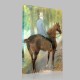 Mary Cassatt-Mr. Robert S. Cassatt on Horseback Canvas