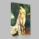 Renoir-Bather with the griffon Stampa su Tela